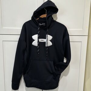 Women's Armour Fleece® Big  fuzzy Logo Hoodie